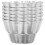 6St Aluminiumlegierung Puddingformen Eiertörtchen Cupcake Muffin Förmchen 7