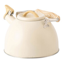 Stove Top Pfeifender Wasserkessel Aus Mit Griff 3 L