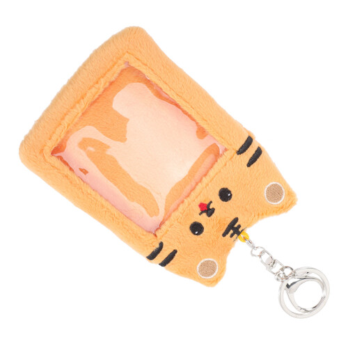 Cute Badge Holder PVC Gelb 1