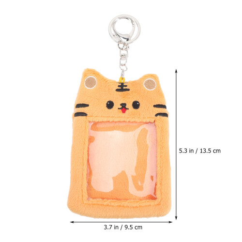 Cute Badge Holder PVC Gelb 1 2