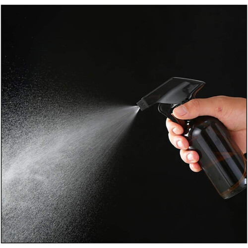 Spray Bottle 2 Pack 1000ml Plastic Clear Essential Oil Bottle Refillable Mist Sprayer 1