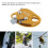 Adjustable Rope Descender 11-12.5mm Suitable Safe Climbing Device 6