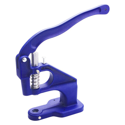 Manual Hand Press Machine Eyelet Snap Rivet Installer Cross Button Installation Tool For Sewing