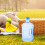 Raindrops Pure Bucket Wiederverwendbare Trinkflasche 5