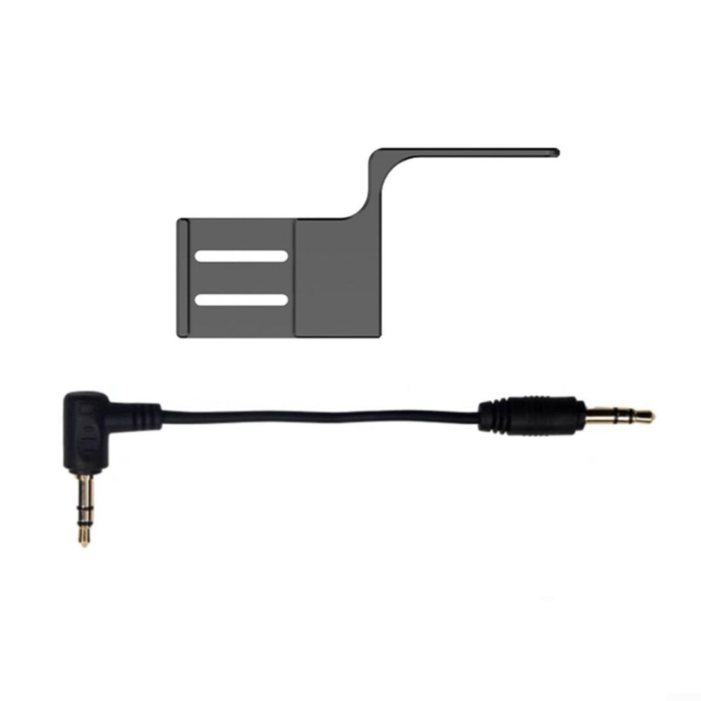 Aluminum Alloy Microphone Expansion Kit Bracket For Compatible X5 X4 X3 Cameras With Camera Adapter Cable Black 9323874140865