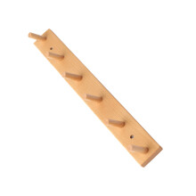 Wandmontierte Holz Aufbewahrung Ohne Bohren Für Kleider Und Hüte