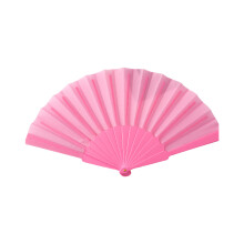 Ventilateur portatif rétro de ventilateur pliant chinois,-Rose