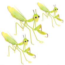 3 Mantis Form Anhänger Eisen Für Garten