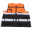 Durable Outdoor Reflective Vest with Stripes for Road Workers 9