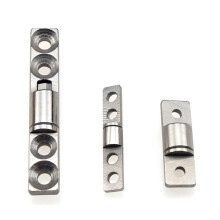Concealed Small Hinge, Nickel Plated Carbon Steel Furniture Hardware, 0.3 Nm Torque, 1 Piece