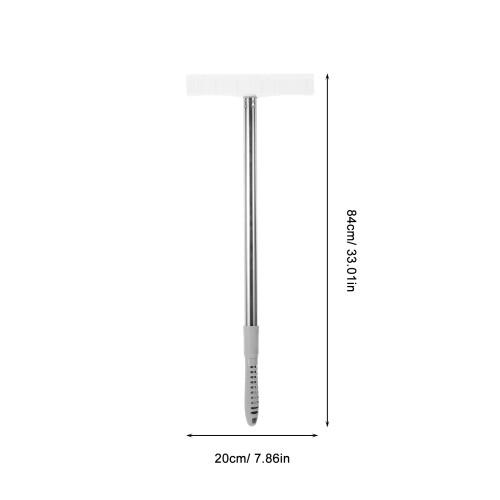Welcome Sign Holder Displaying Cheer Telescoping Pole Silver 2