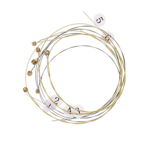 10 pièces accessoires pour lyre : cordes acier de rechange