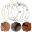 10 pièces accessoires pour lyre : cordes acier de rechange 7