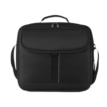 Projector Carrying Case Breathable Large Capacity Black Sturdy Organizer Bag Compatible With Most Projectors
