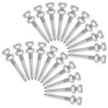 20 Unidades Aireadores Para Y Césped Con Púas De Metal