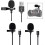 Lavalier Microphone Omnidirectional Pickup Pattern for Vlogging, Gaming, and Online Education, iPhone Compatible 2
