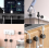 Διαχείριση καλωδίων γραφείου, σετ 6 κλιπ καλωδίων με οργανωτή καλωδίων, μαύρο 3