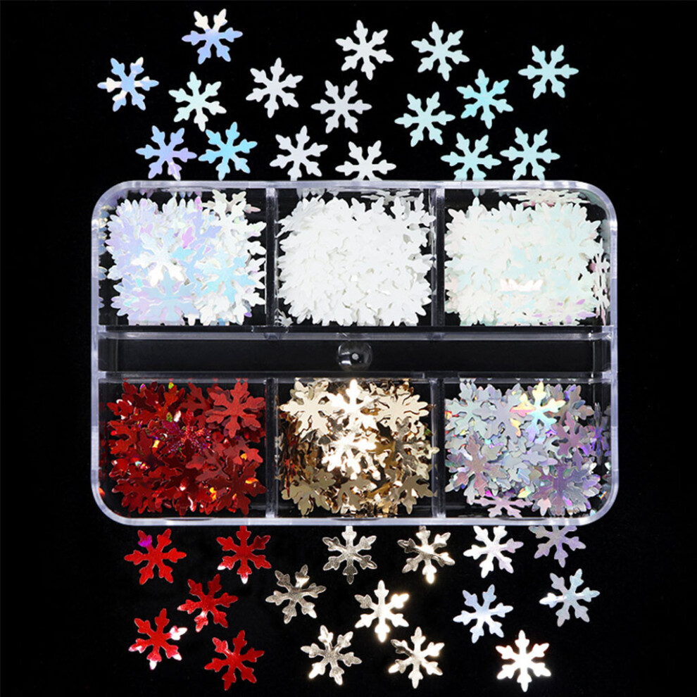 Christmas Nail Art Stickers Decals Snowflakes Nail Art Nail-2
