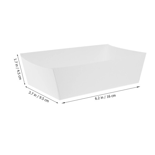 100 papier frittierbox schiff halter lebensmittelbehälter 2