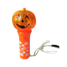 Pump Kin Halloween Light Stick, LED Light Up Wand For Carnival, Flashing Festival Wand, Glow In The Dark Baton