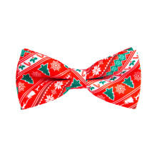 Knot Free Neck Tie for School Uniform Cute Necktie Christmas-E