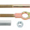 Flexible Master Cylinder Push Rod Kit 7-7.5in Adjustable Length 8