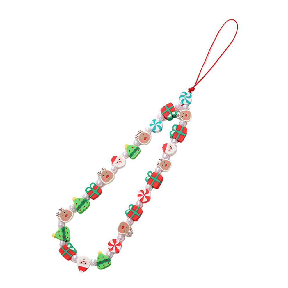 Christmas Pendant Cellphone Bracelet Lanyard Phone Chain-K1436 7754000468119