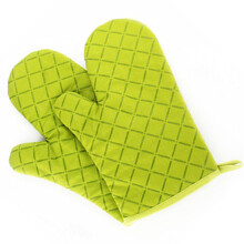 Gant de cuisine souple et ignifugé pour four et barbecue, avec bandes antidérapantes en silicone pour une prise en main facile, résistant à la
