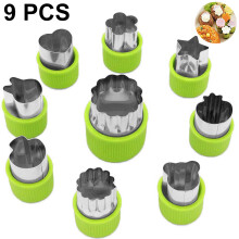 Mini emporte-pièces avec étui de protection amovible en plastique ABS, durables et réutilisables pour une créativité culinaire sans fin.