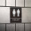 señal autoadhesiva para puerta de , hombres y mujeres 9