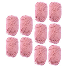 10 Rouleaux De Corde À En Coton Pour Tricot Pull