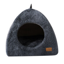 1Pc Cat House Winter Warm Plush Sleeping Bed For Cat Kitten