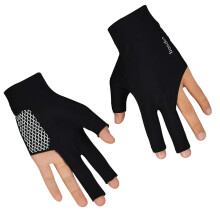 antidérapant 3 doigts élastique respirant pour billard snooker m noir