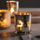 Silver Scented Candle Container Handmade Candle Glass Empty Jar 7