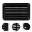grille d'aération carrée à lames pour ventilation marine 3