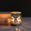 Silver Scented Candle Container Handmade Candle Glass Empty Jar 2