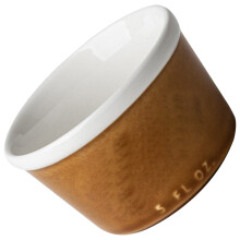 Baked Rice Serving Bowl Ceramic Dessert Salad Pudding Holder