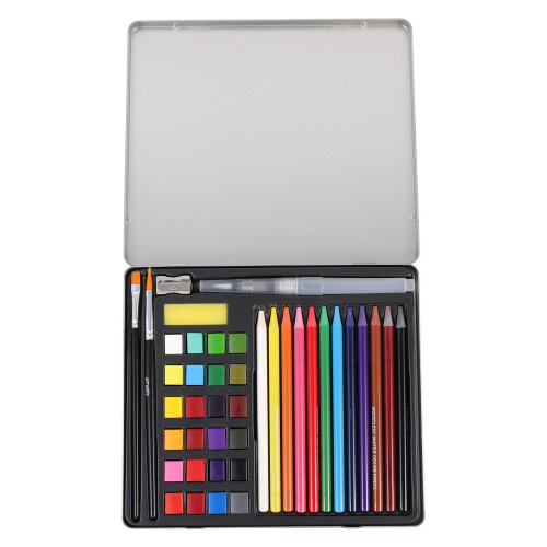 One Set Solid Watercolor Pigment Kit For Painting