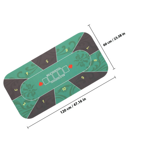 Poker Chip Cloth Rubber Decorate Thicken 1