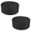 2Pcs Black Cotton Chef Caps Breathable Mesh Working Hats 4