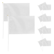 20pcs Handheld Flags for Competition and Hand Shaking