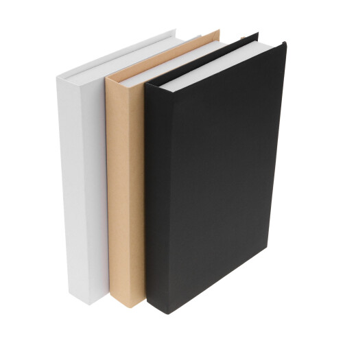 Book Decor Beige 3pcs 9.4x6.3x1.4in