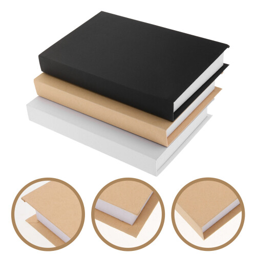 Book Decor Beige 3pcs 9.4x6.3x1.4in 1
