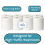 Mini Jumbo Toilet Rolls 12 Pack 150m White Paper 4