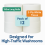 Mini Jumbo Toilet Rolls 12 Pack 150m White Paper 5