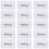 150Pcs Multi-Function Thank You Cards Coated Paper For 9