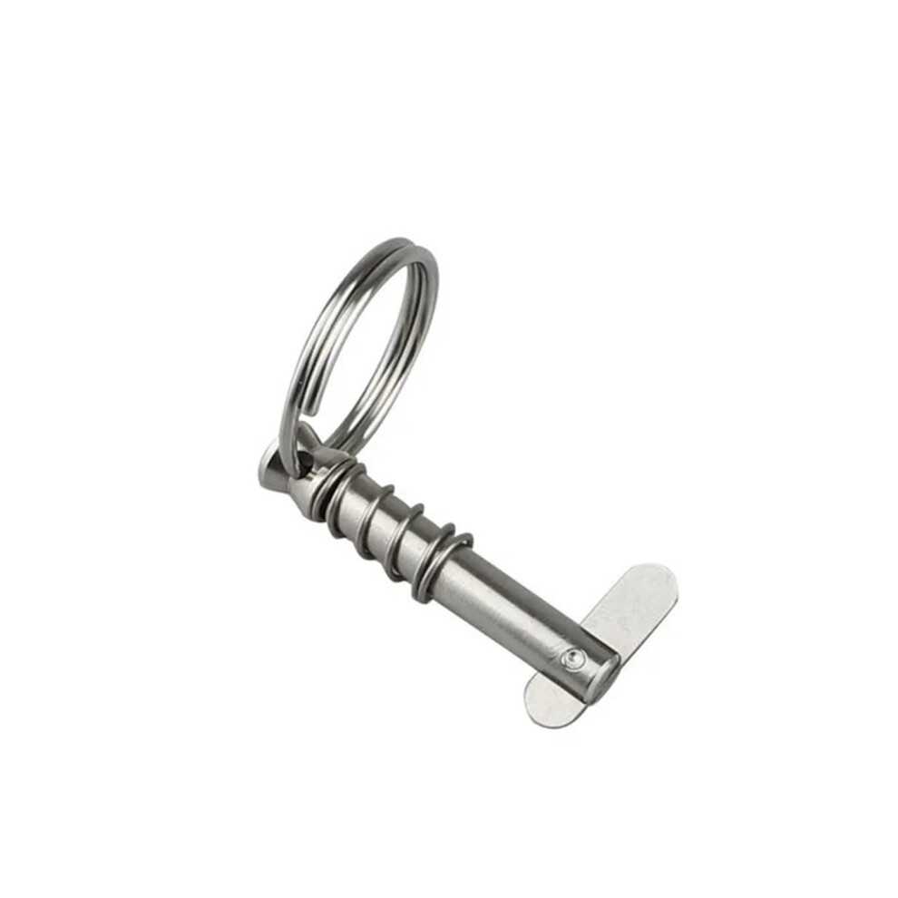Automatic Locking Pin 316 Stainless Steel Marine Hardware For Yacht Safety Pin Tongue Lock Boat Accessories Silver 9323874144191