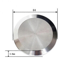 (2in) 304 Stainless Steel Blinds Flange Durable Vacuum Fitting Stopper for Beer-Making System
