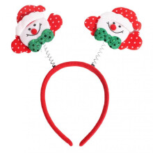 (Double Snowman Model) Xmas Headband Kids Girls Headbands For Christmas Party Festive Holiday Hair Accessories For Women