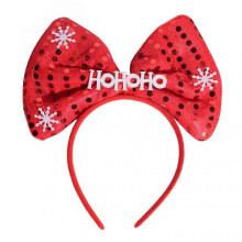 (Big Red Bow Style) Xmas Headband Kids Girls Headbands For Christmas Party Festive Holiday Hair Accessories For Women